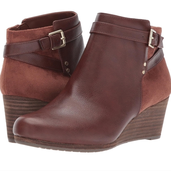 DR SCHOLL'S Double Wedge Bootie, Size 6.5 - Picture 13 of 13